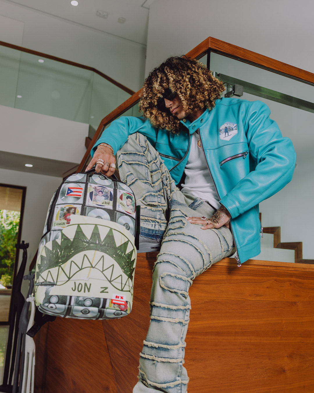 Limited Edition JON Z ALBUM COLLECTION BACKPACK
