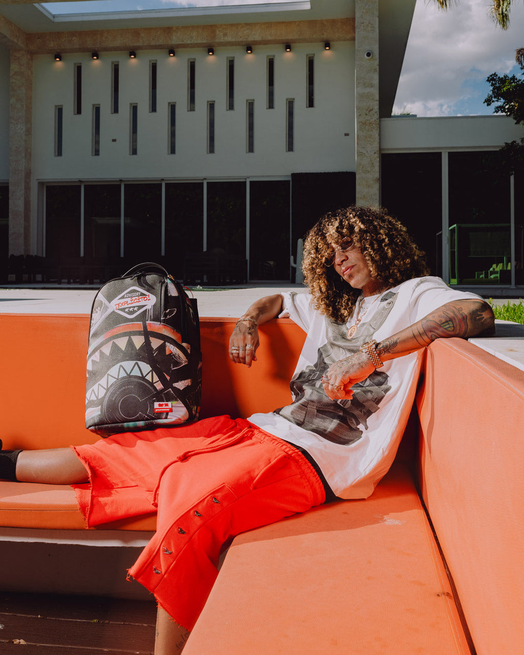 Limited Edition JON Z BURNED DISC BACKPACK