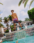 Limited Edition OCEAN DRIP CHECK SWIM SHORT