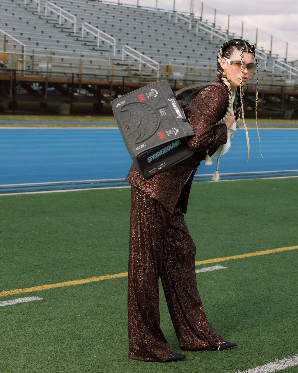 Limited Edition GRID LOCKED TORTUGA TOTE