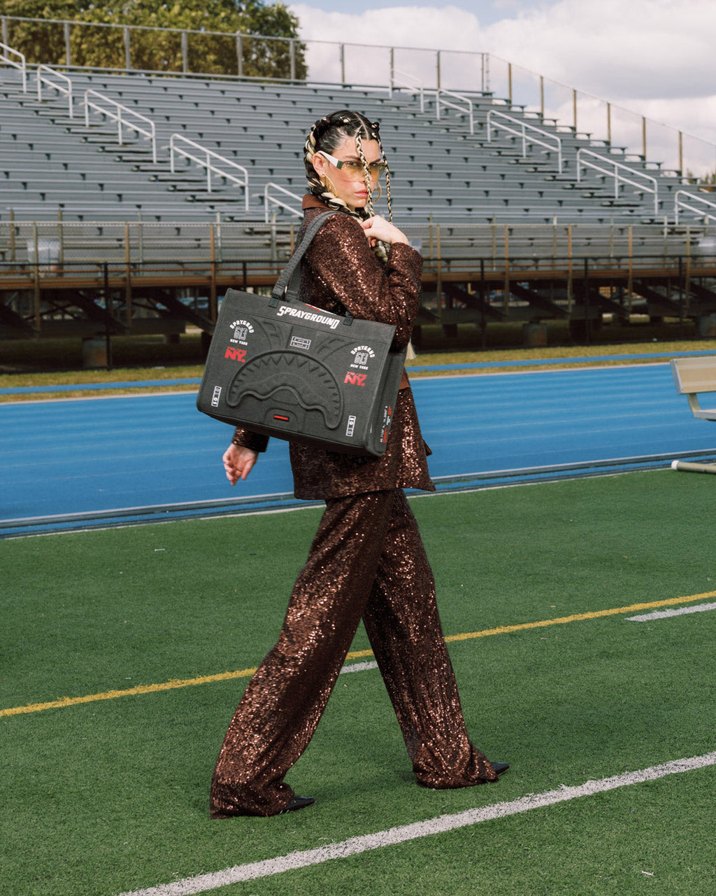 Limited Edition GRID LOCKED TORTUGA TOTE