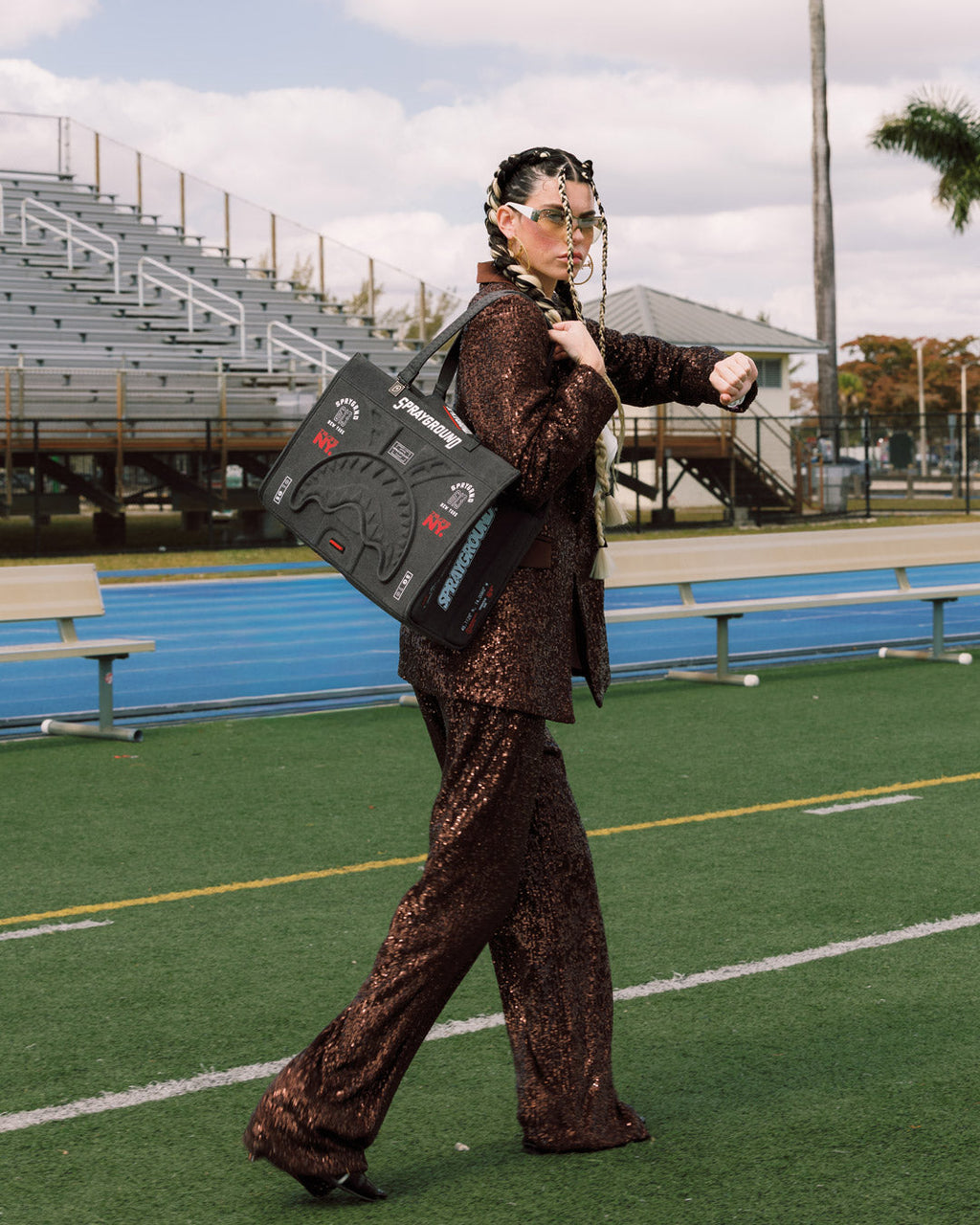 Limited Edition GRID LOCKED TORTUGA TOTE