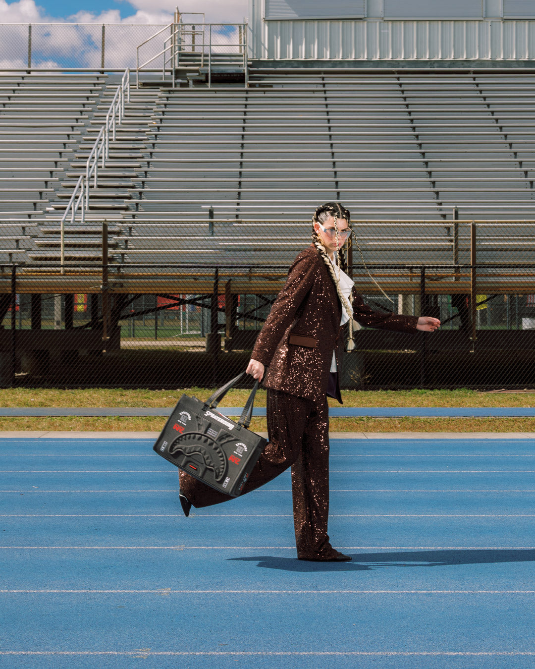 Limited Edition GRID LOCKED TORTUGA TOTE