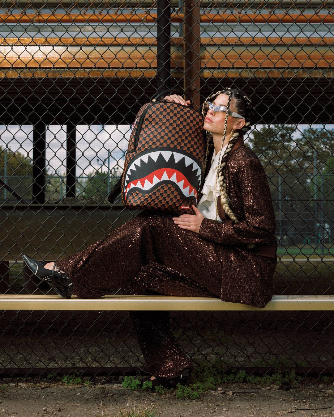Limited Edition CROWN JEWEL SHARKS IN PARIS BACKPACK