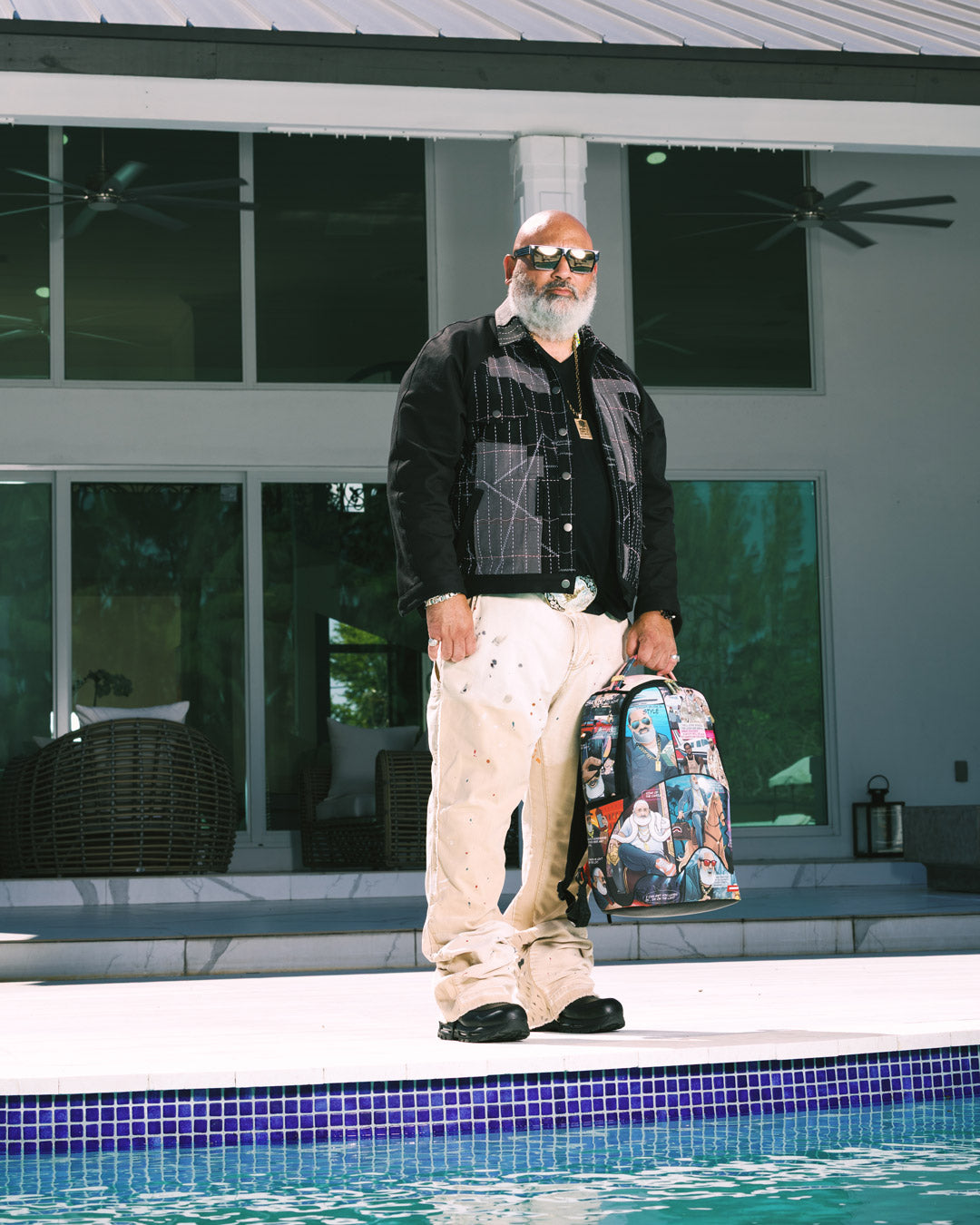 Limited Edition JAMES FIRST CLASS COMIC BACKPACK