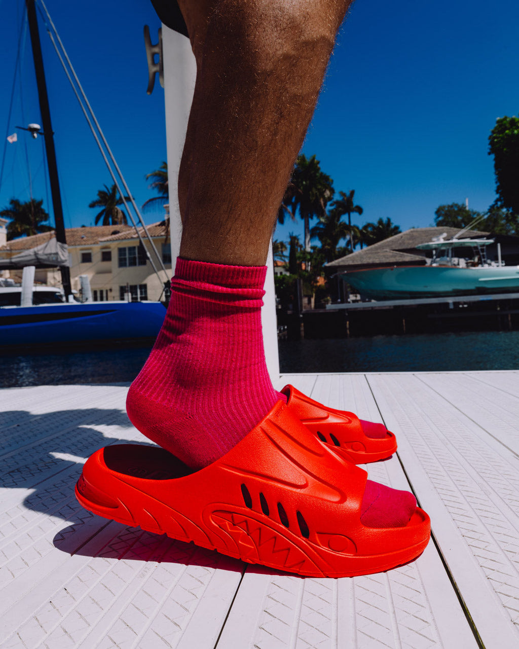 Limited Edition SHARK SLIDE RED
