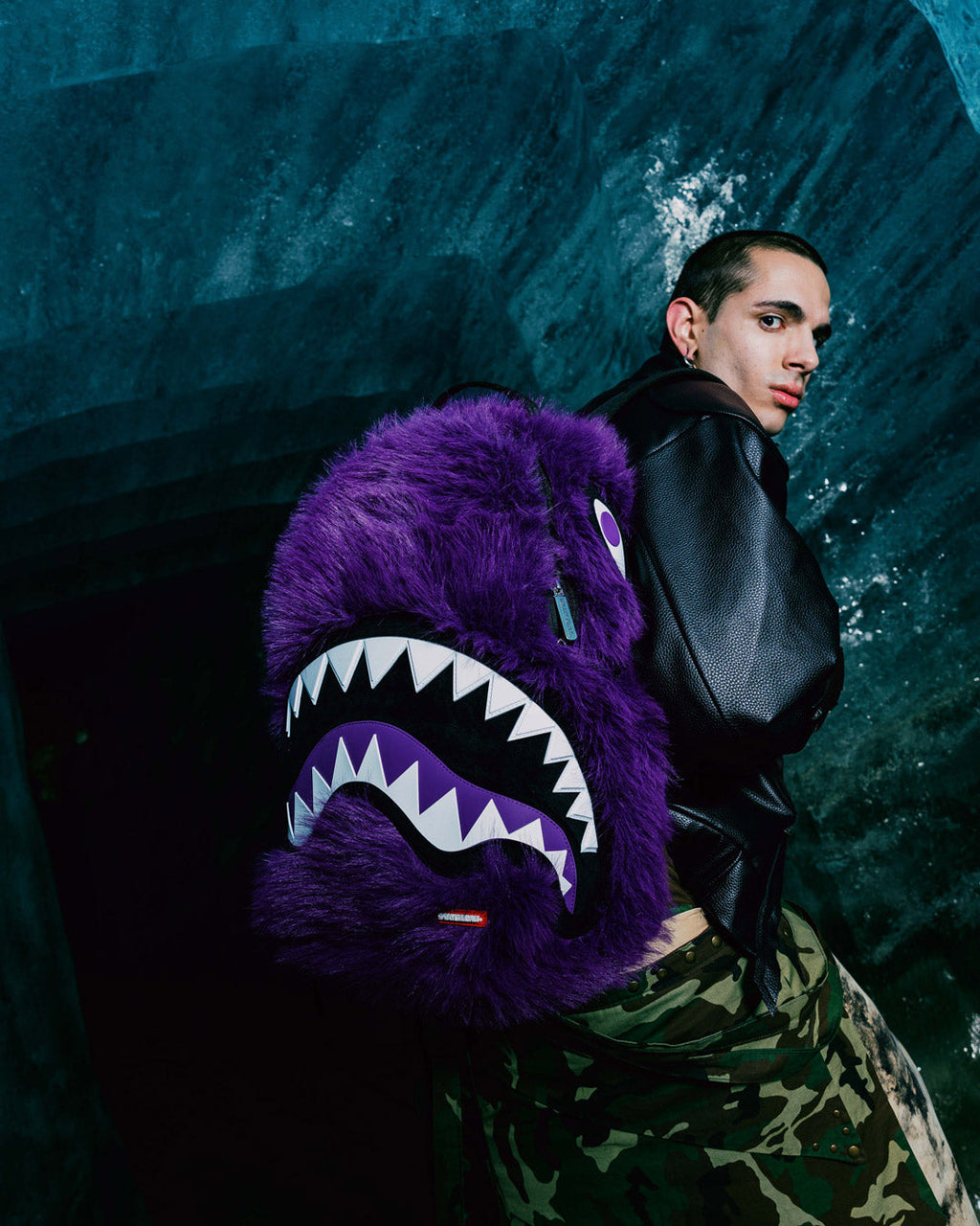 Limited Edition FURZILLA SHARK PURP BACKPACK