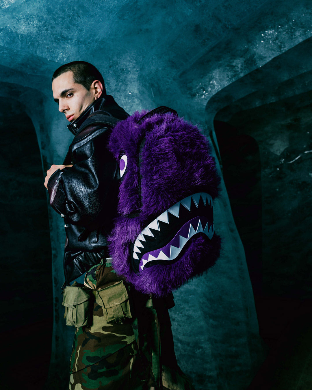 Limited Edition FURZILLA SHARK PURP BACKPACK