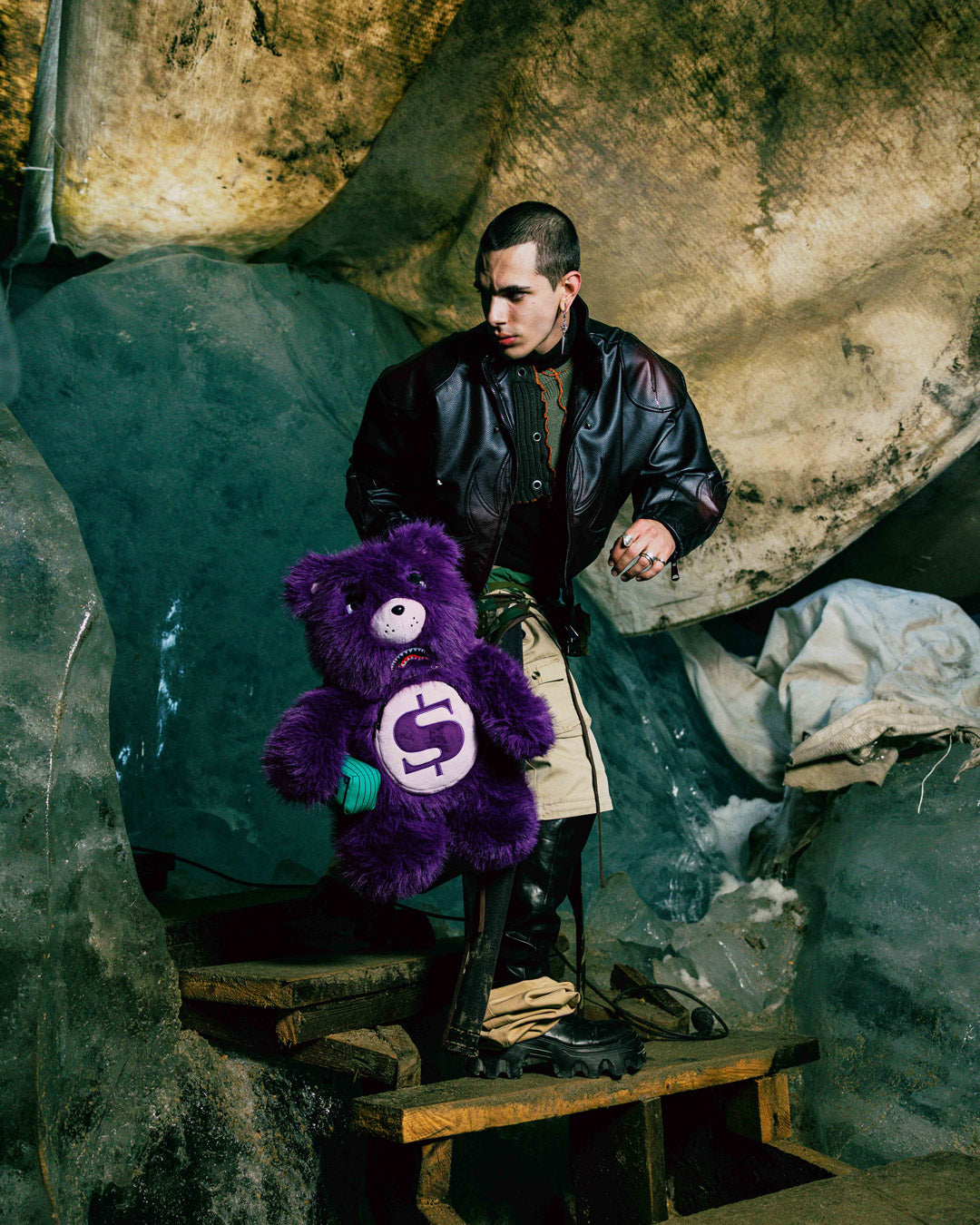 Limited Edition FURZILLA SHARK PURP MONEYBEAR BACKPACK