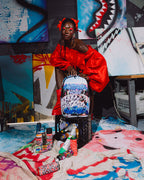 Limited Edition WYNWOOD WALLS COLLAB MURAL MUSEUM BACKPACK