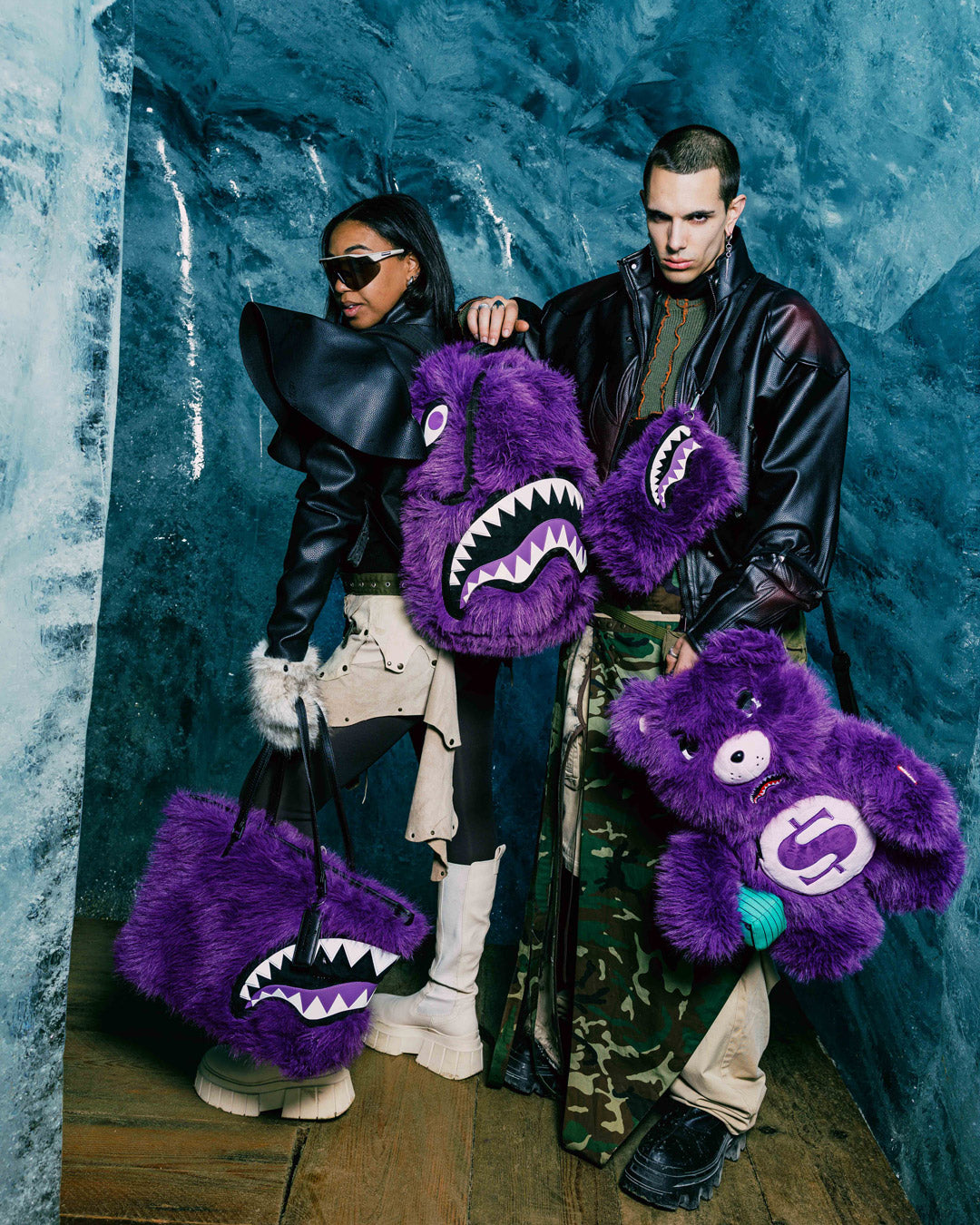 Limited Edition FURZILLA SHARK PURP BACKPACK