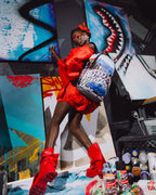 Limited Edition WYNWOOD WALLS COLLAB MURAL MUSEUM BACKPACK