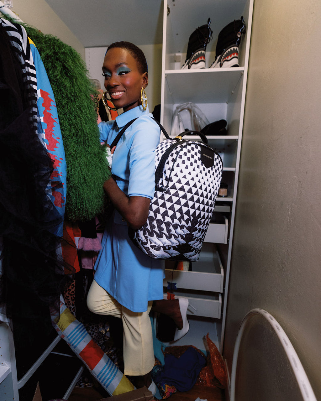 Limited Edition ILLUSION FUSION SHARK BACKPACK