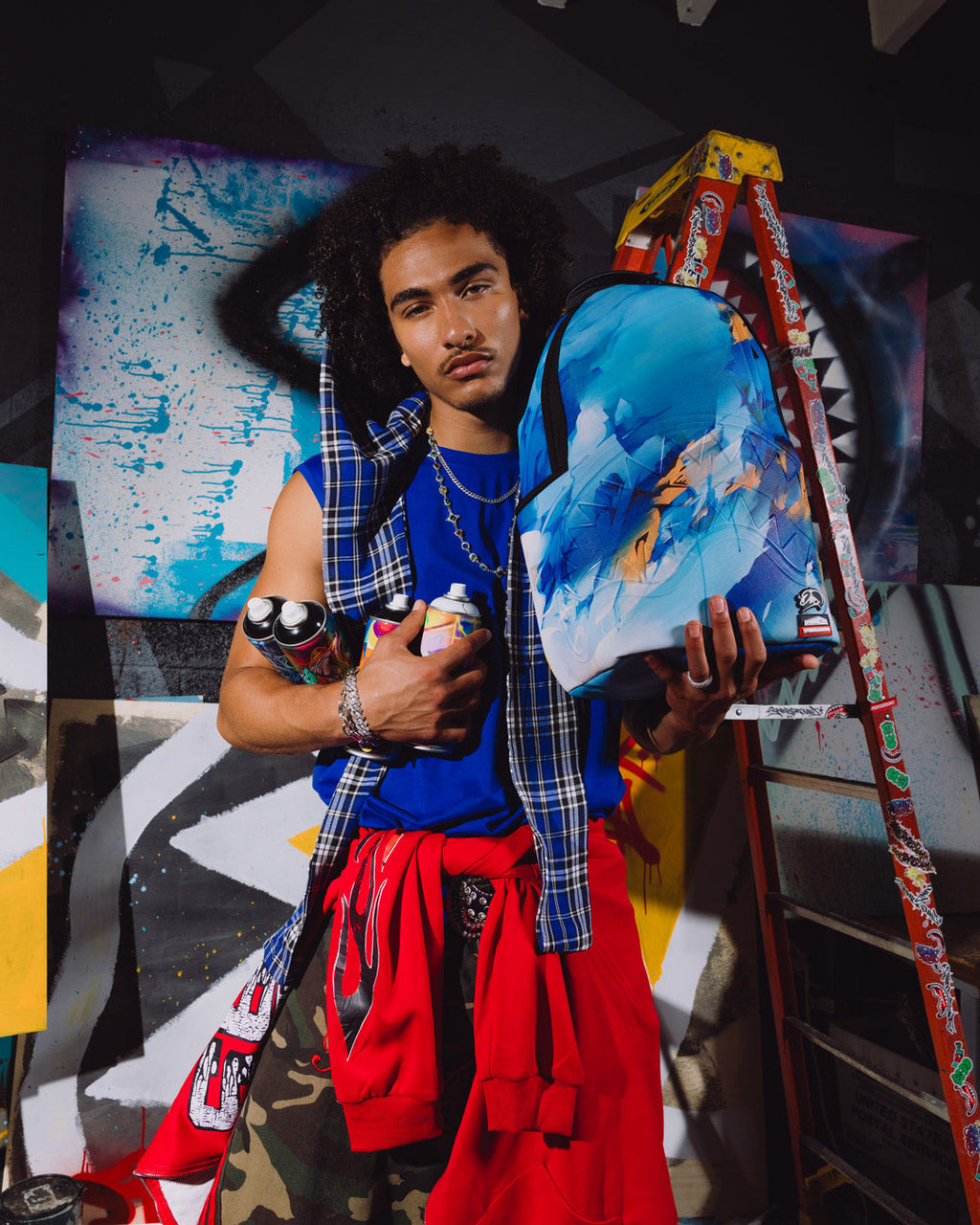 Limited Edition WYNWOOD WALLS COLLAB DIGITAL DOES JULY BACKPACK