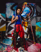 Limited Edition WYNWOOD WALLS COLLAB DIGITAL DOES JULY BACKPACK