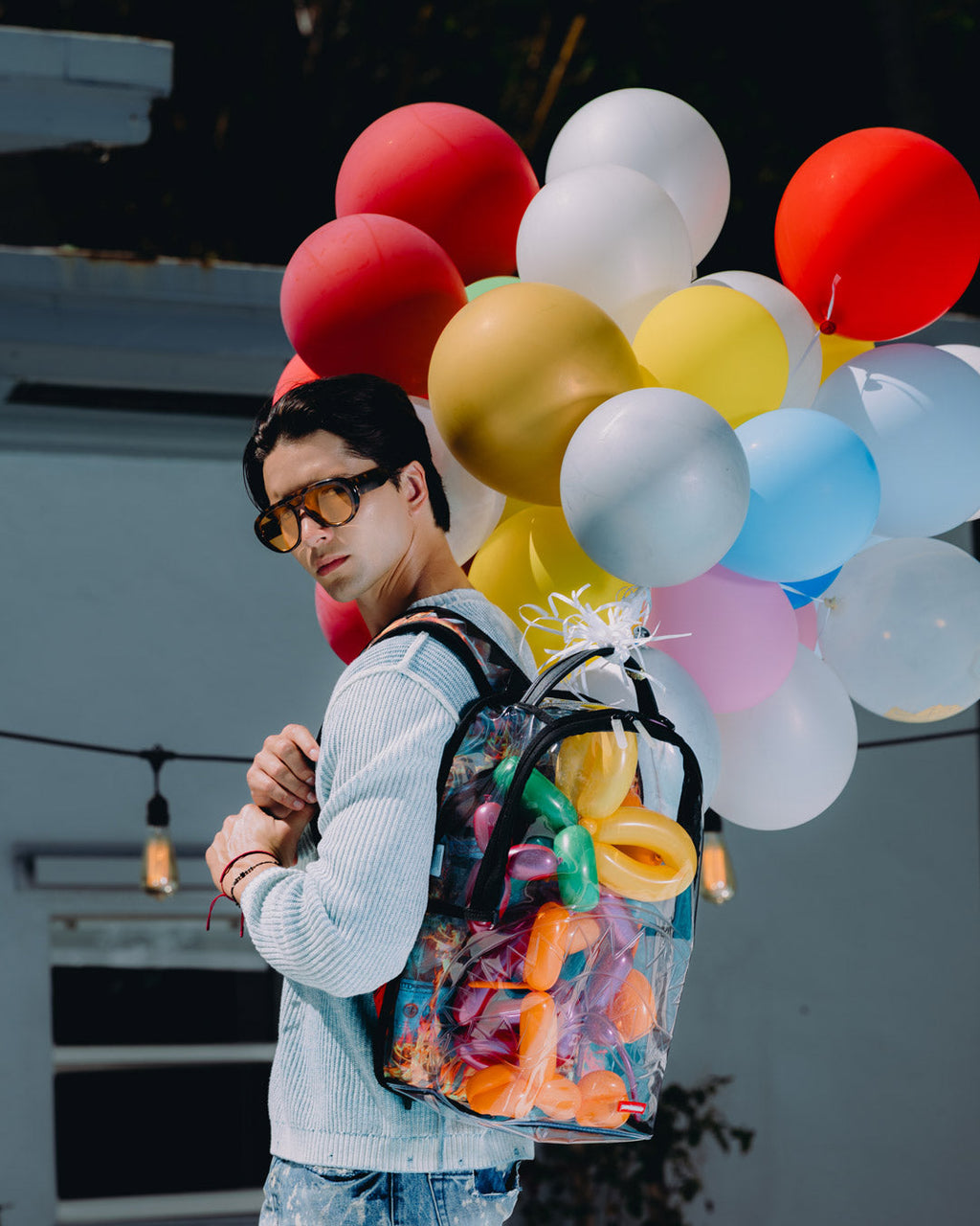 Limited Edition STAY UP - CLEAR BACKPACK