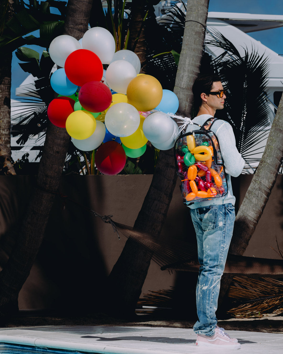 Limited Edition STAY UP - CLEAR BACKPACK