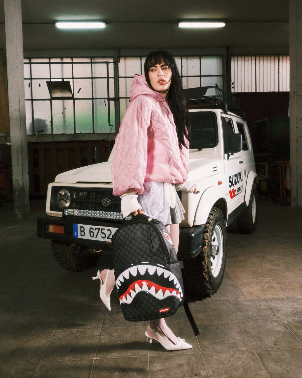 Limited Edition SHARKS IN PARIS HYPER PUFF BACKPACK