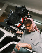 Limited Edition SHARKS IN PARIS HYPER PUFF FULL-SIZE LUGGAGE