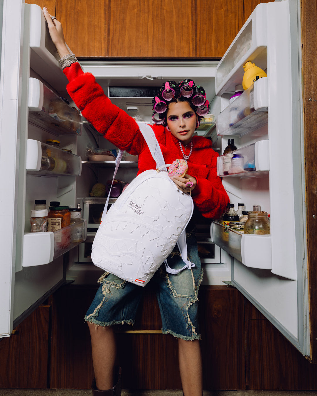 Limited Edition SHARK CENTRAL CAMO CUT & SEW BACKPACK