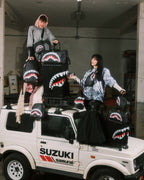 Limited Edition SHARKS IN PARIS HYPER PUFF MINI DUFFLE