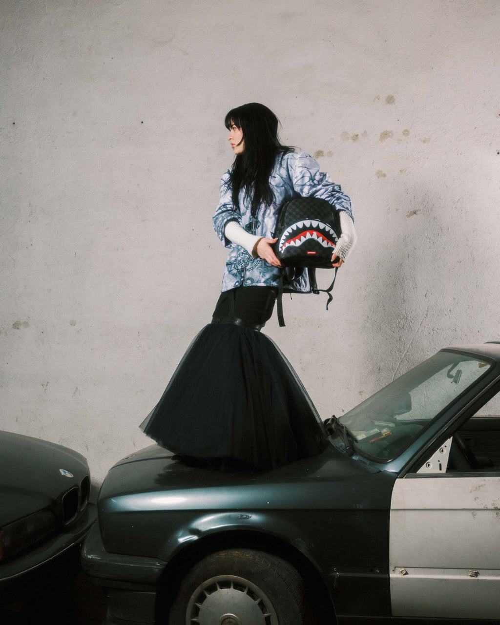 Limited Edition SHARKS IN PARIS HYPER PUFF SAVAGE BACKPACK
