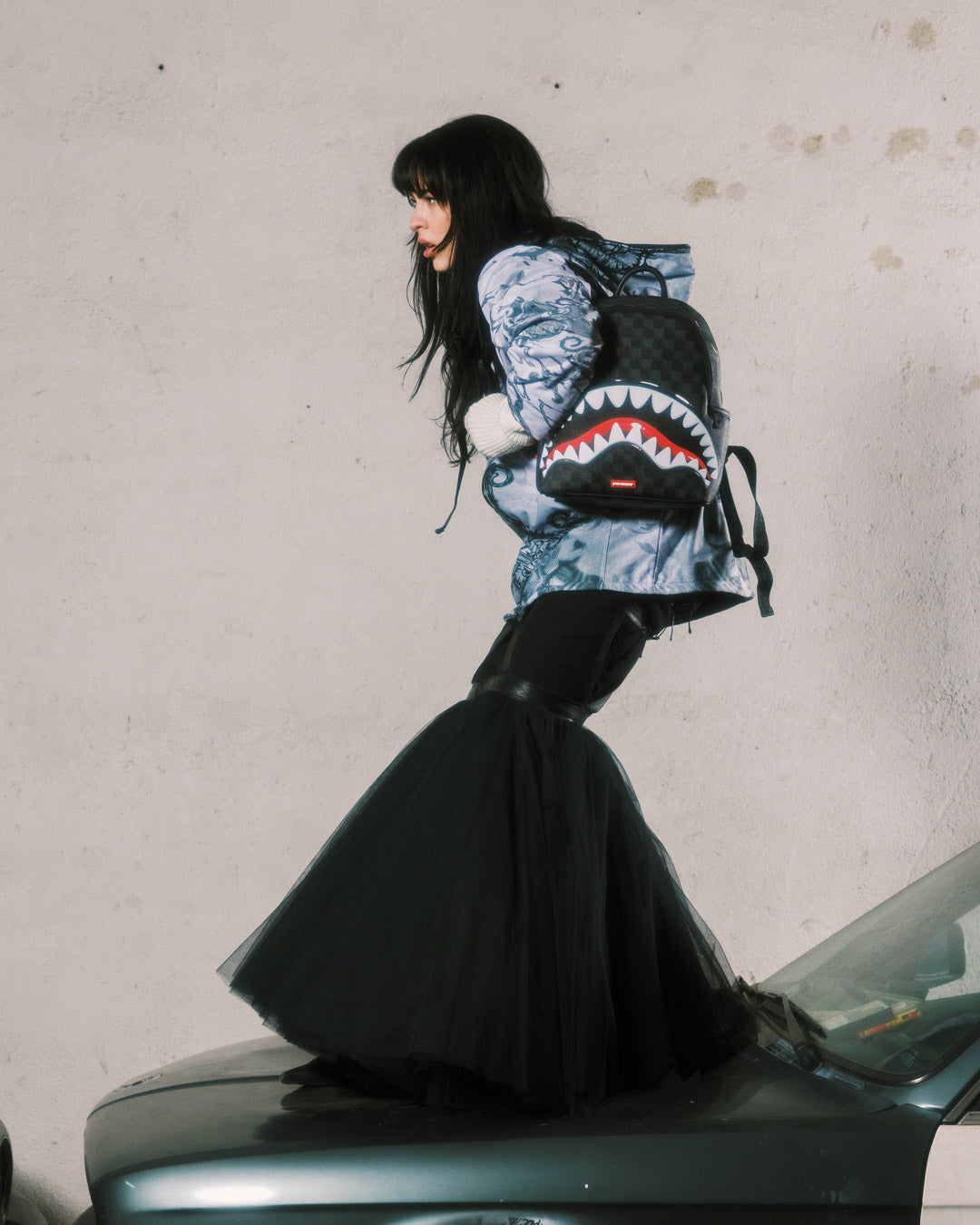Limited Edition SHARKS IN PARIS HYPER PUFF SAVAGE BACKPACK
