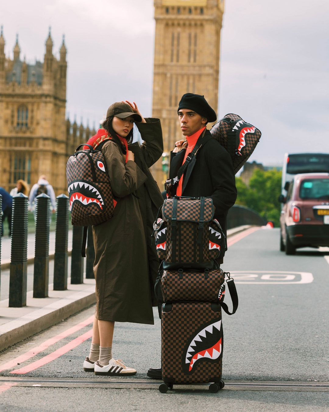 Limited Edition THE PRIVATE JET SHARK CLUB CARRY-ON LUGGAGE