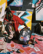 Limited Edition WYNWOOD WALLS COLLAB STENCIL COLLECTION BACKPACK