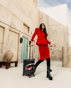 Limited Edition SHARK MOB HIDEOUT CARRY-ON LUGGAGE