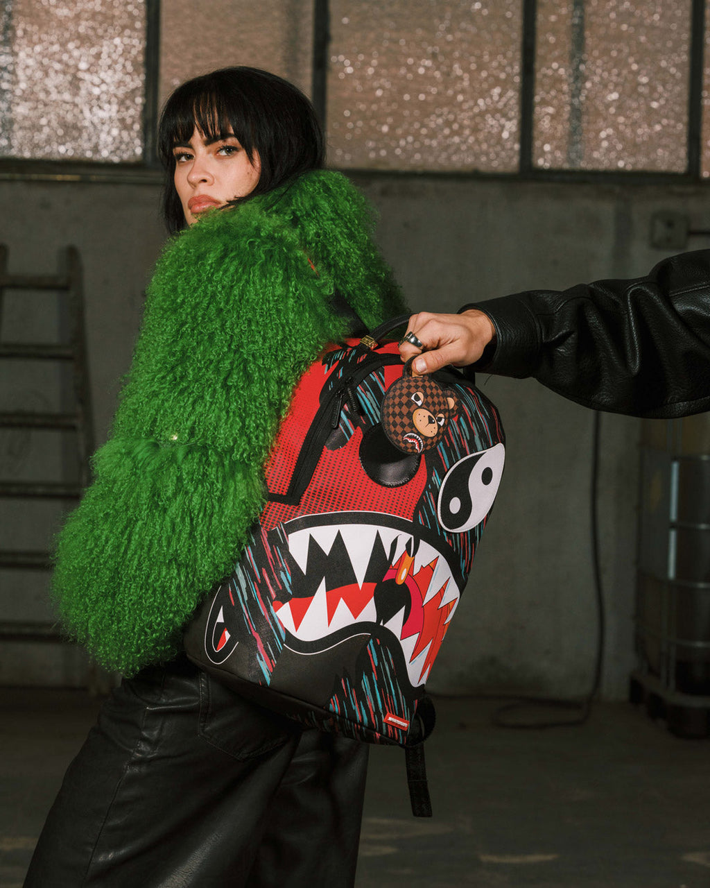 Limited Edition HYPER DRIVEN SHARK BACKPACK REMOVABLE SET OF EYES