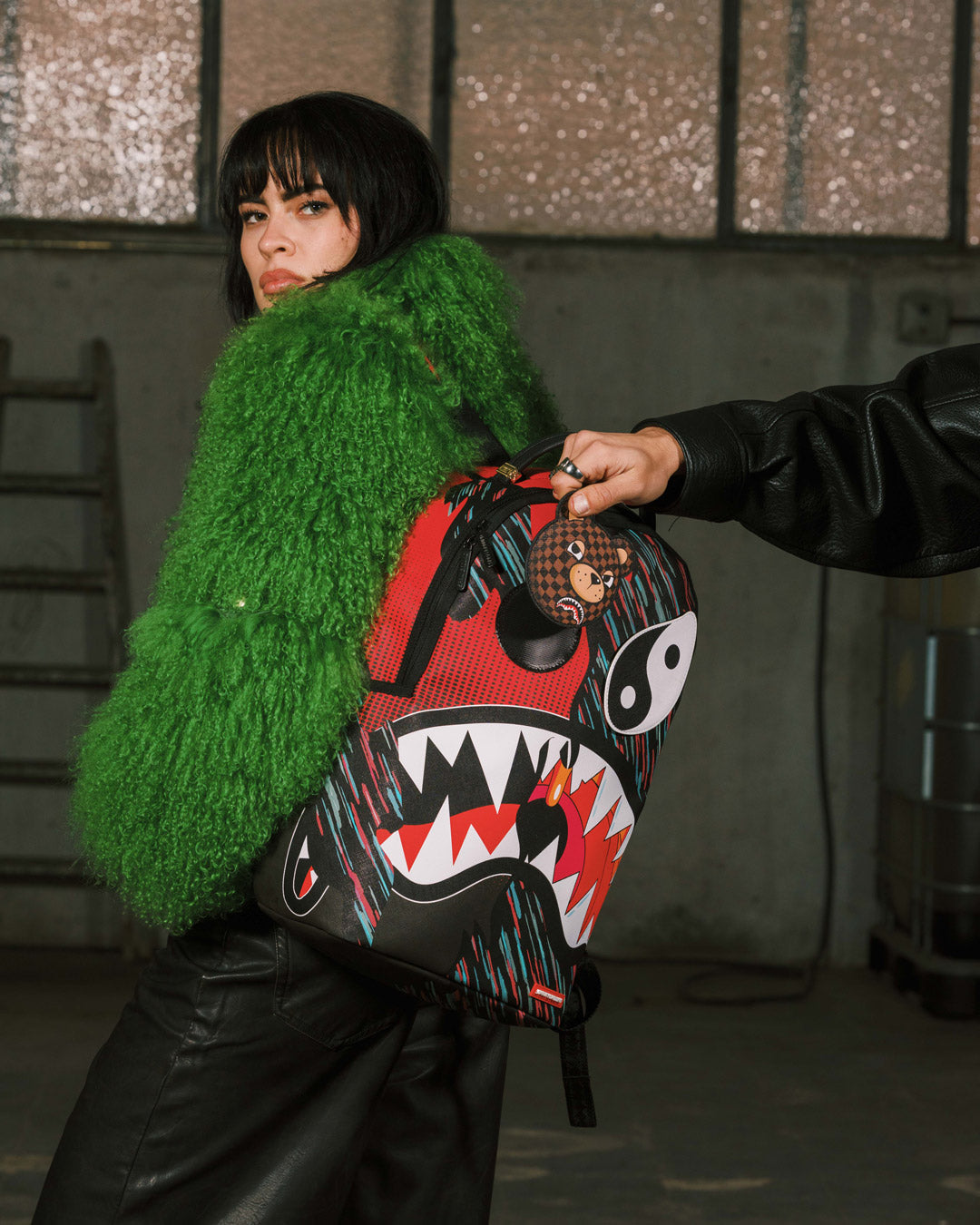 Limited Edition HYPER DRIVEN SHARK BACKPACK REMOVABLE SET OF EYES