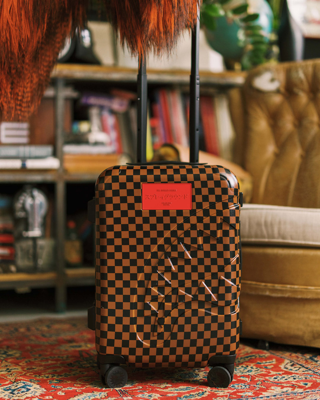 Limited Edition KATANA CHECK BOSS CARRY-ON LUGGAGE