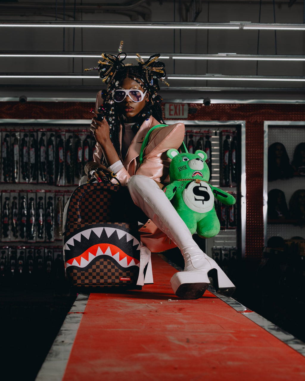 Limited Edition YOUNG MONEY SHARKS IN PARIS BACKPACK