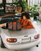 Limited Edition KATANA CHECK BOSS PYRAMID DUFFLE