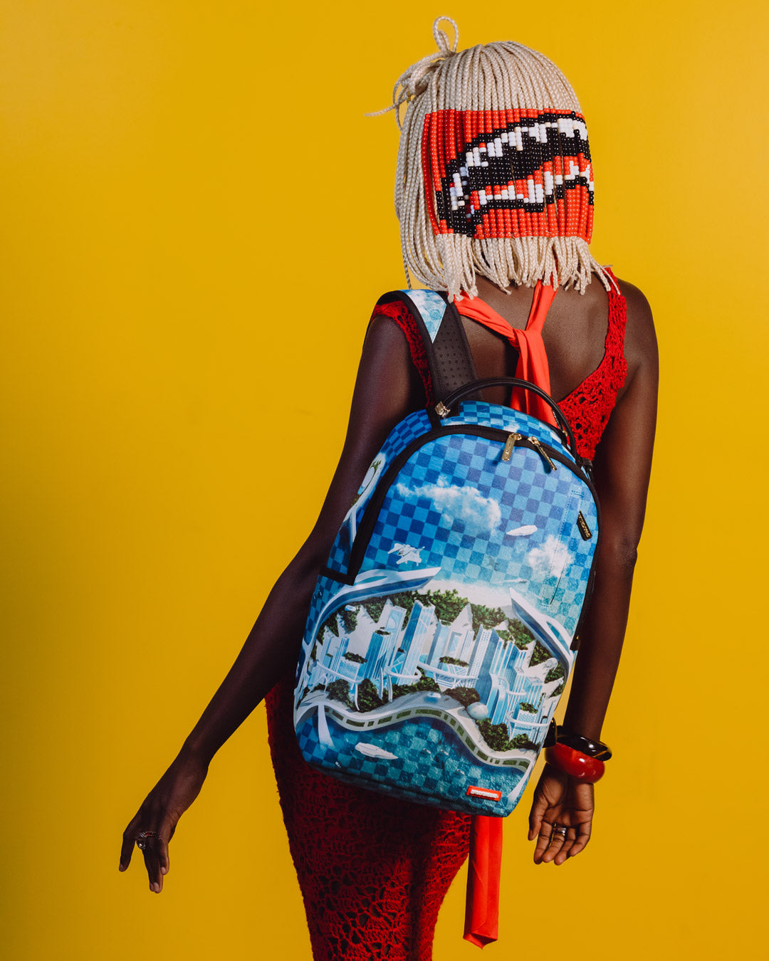 Limited Edition SHARK ISLAND SKYPORT FUTURE CITY BACKPACK