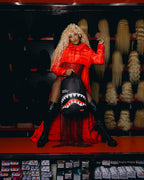 Limited Edition SHARK CENTRAL BUBBLE SHARK BLK BACKPACK