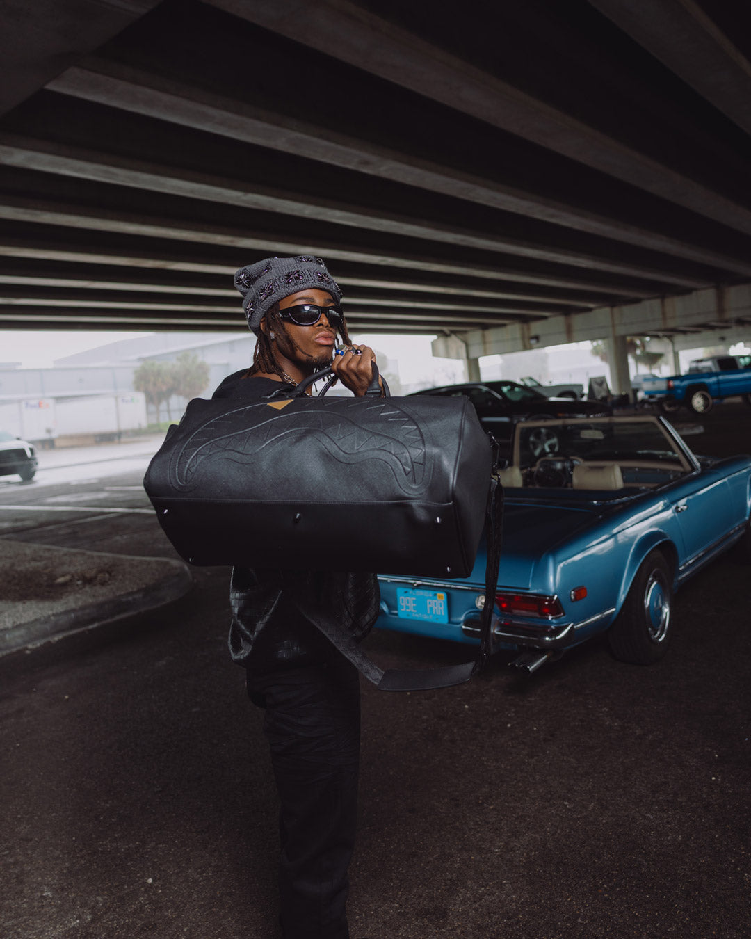 Limited Edition THE GOLDEN FANG SHARK DUFFLE