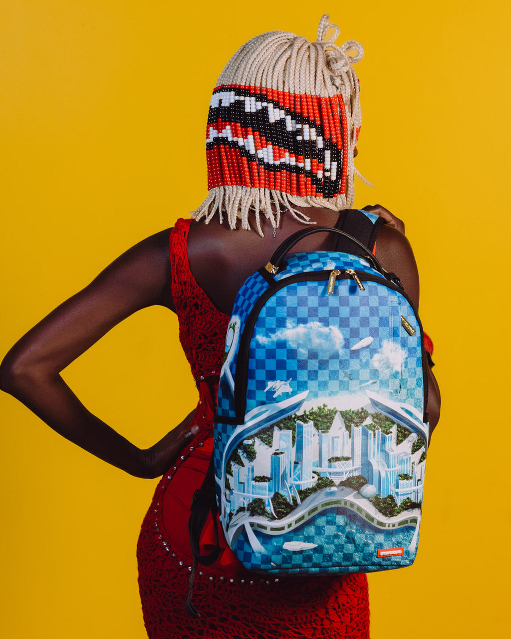 Limited Edition SHARK ISLAND SKYPORT FUTURE CITY BACKPACK