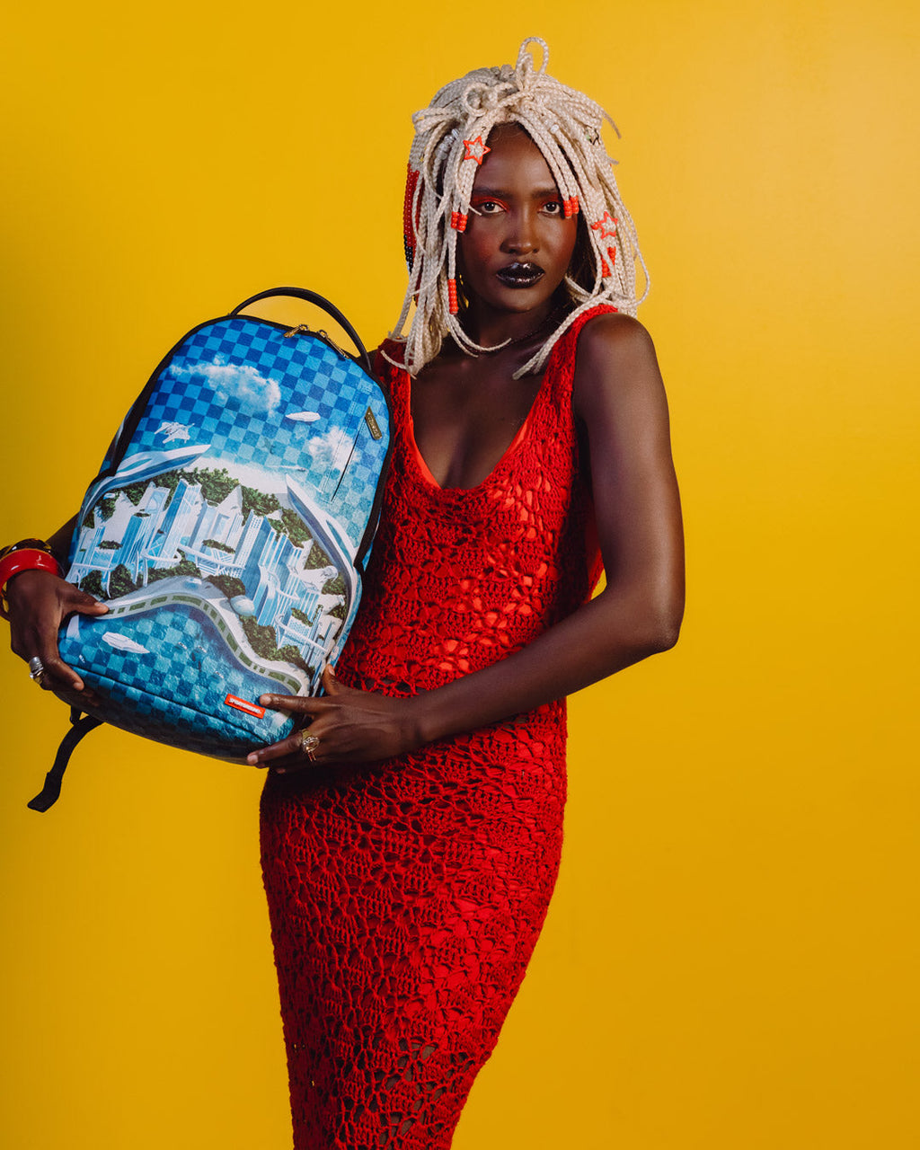Limited Edition SHARK ISLAND SKYPORT FUTURE CITY BACKPACK