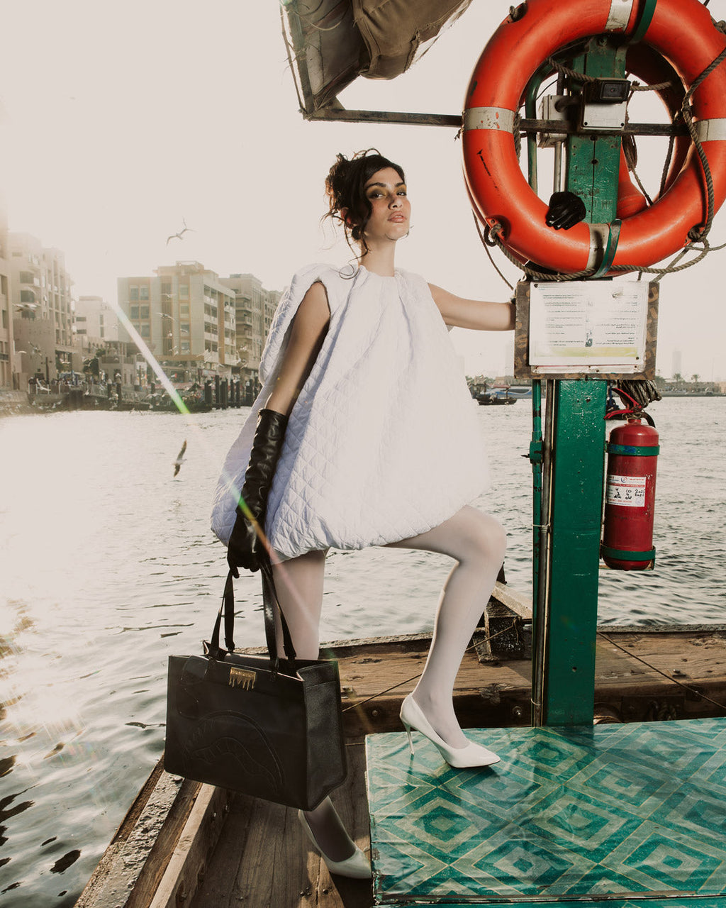 Limited Edition GOLD BRICK DRIP TORTUGA TOTE