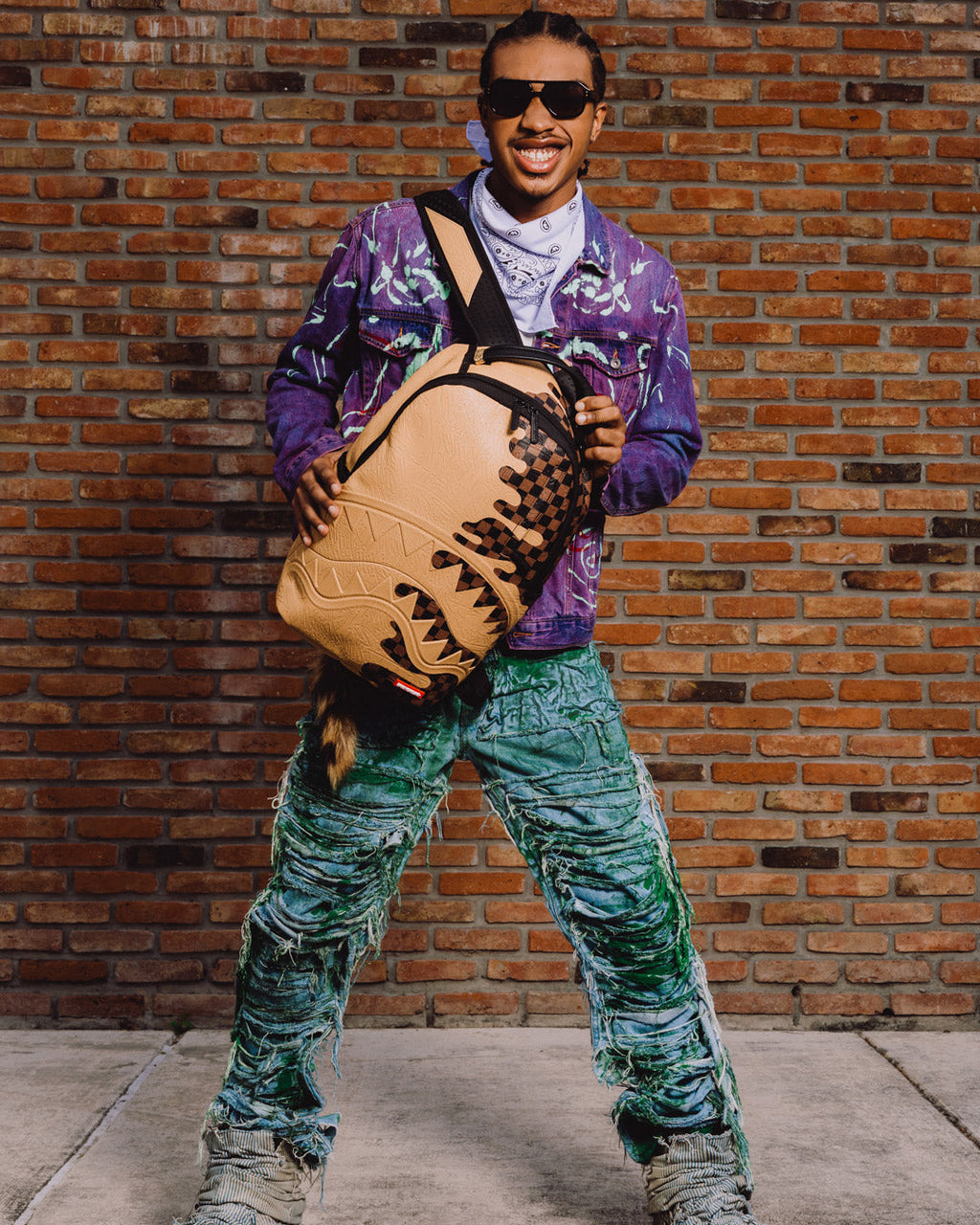 Limited Edition DESIGNER DRIP EFFECT BACKPACK