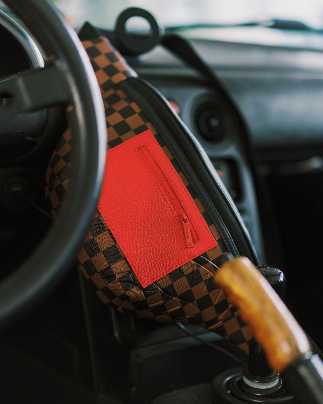 Limited Edition KATANA CHECK BOSS SAVVY CROSSBODY