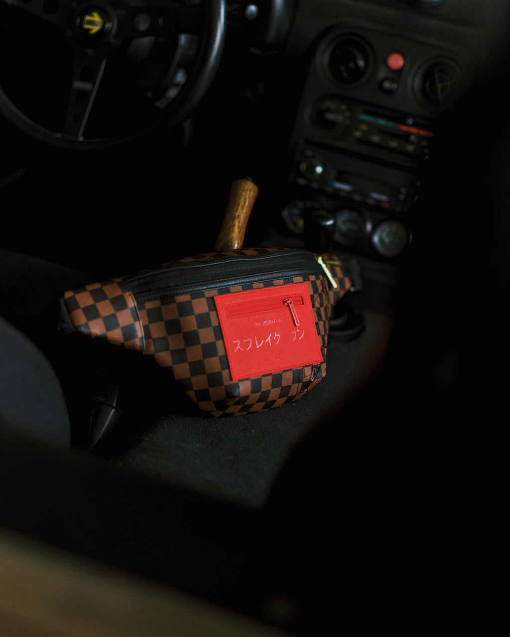 Limited Edition KATANA CHECK BOSS SAVVY CROSSBODY