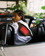 Limited Edition KATANA CHECK BOSS SAVVY CROSSBODY