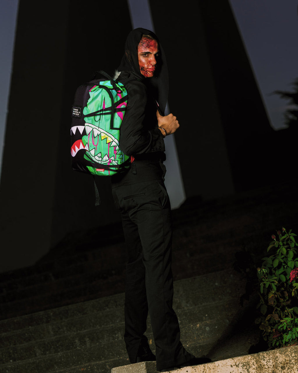 Limited Edition ZOMBIE OOZE SHARK CENTRAL BACKPACK