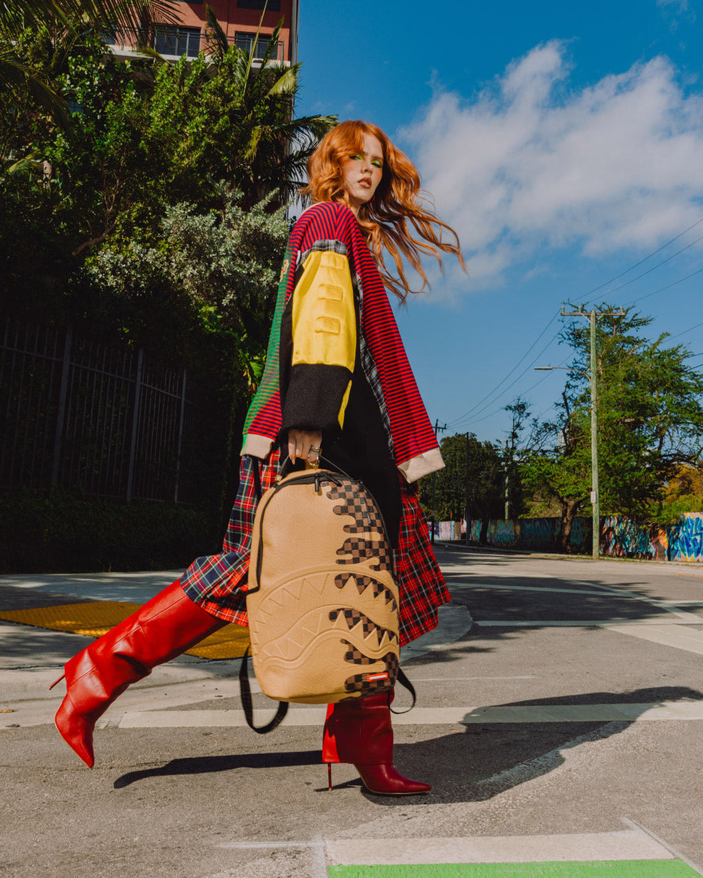 Limited Edition DESIGNER DRIP EFFECT BACKPACK
