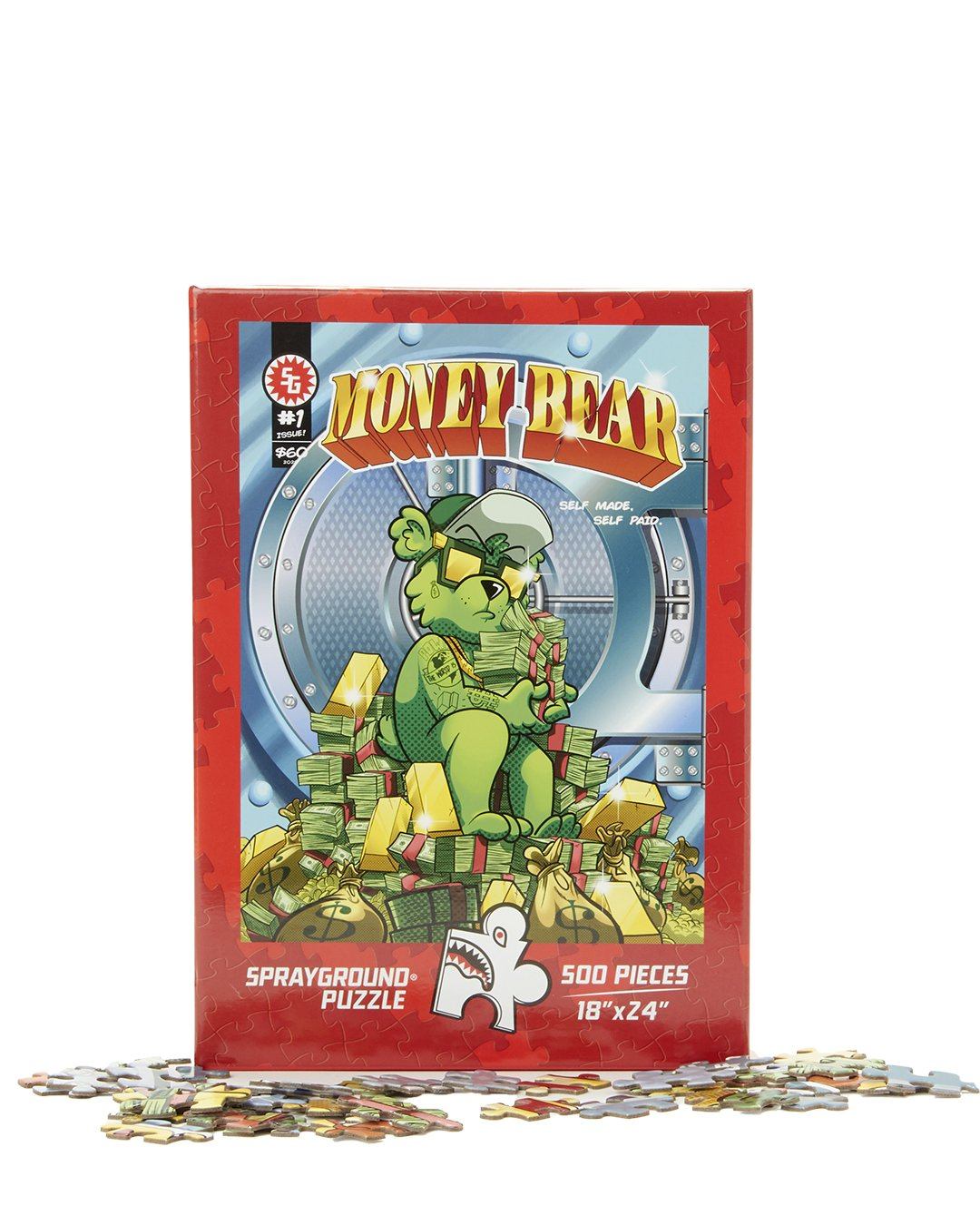 Limited Edition SPRAYGROUND MONEY BEAR PUZZLE 500 pcs