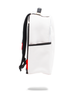Limited Edition THE SPRAYGROUND DIY WHITE BACKPACK VEGAN LEATHER & INNER MONEY LINING & MARKERS INCLUDED