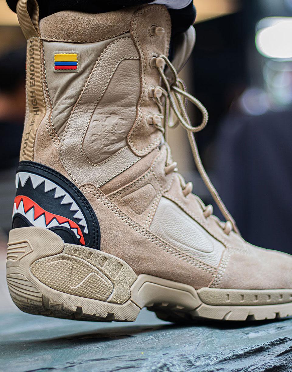 Limited Edition FUERZA COBRA COMBAT BOOTS